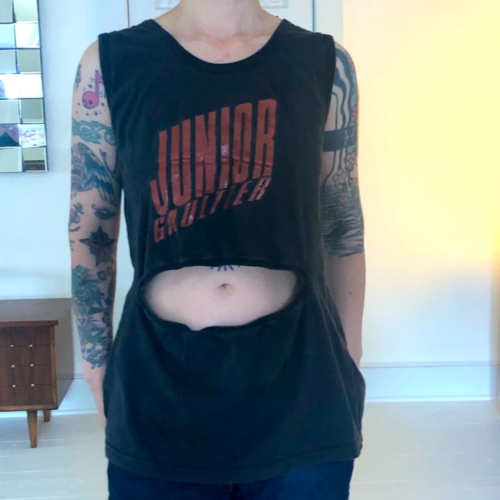 Junior Gaultier vintage top. XL